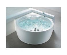 Vasca idromassaggio angolare da interno - Vasca spa tonda - MILANO