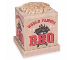 Porta miscelatori da aperitivo con stampe BARBECUE