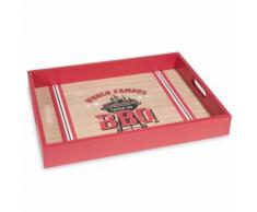 Vassoio con stampe BARBECUE