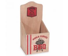 Porta-utensili con stampe BARBECUE