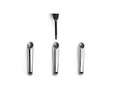 MOGG set da 3 portaombrelli PIOVE (Set 3 portaombrelli - Alluminio)