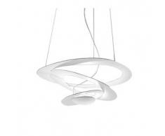 Artemide lampada a sospensione PIRCE MINI (Bianco Alogena - Alluminio)