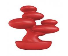 MYYOUR lampada da tavolo per esterni BONSAI (Rosso da esterni - Polietilene)