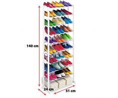 SCARPIERA PORTA SCARPE 30 PAIA 10 RIPIANI ORDINA RIPONI SALVASPAZIO RIPOSTIGLIO*