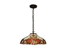 16 Pollici Antico Pastorale Di Di Stile Floreale A Soffitto Lampadario A Sospensione Light Fixtures Per Soggiorno Pranzo Camera Da Letto