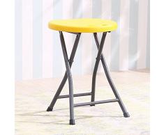 sedie pieghevoli Piccolo sgabello sgabello pieghevole / portatile pranzo Stool / Spesso esterna semplice sgabello Sgabello / casa di plastica sgabello (Multi-colore facoltativo, può essere qualsiasi partita) (45 * 28,5 centimetri)