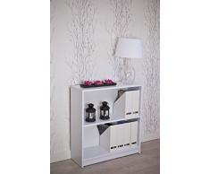Intradisa, 8001, Scaffale in stile classico, 29 x 82 x 87 cm, Bianco