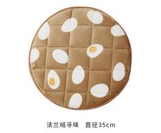 EFRC Cuscino rotondo tappezzeria sgabello pad rotondo da pranzo cuscino per sedie cuscino antiscivolo,17
