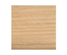 InterDesign RealWood Organizzatore Armadietto a 3 Ripiani, Plastica, Bianco, 30.5x30.5x5 cm