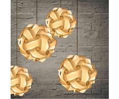 lampade a sospensione,Semplice moderno lampadario creativo Unione camera da letto soggiorno sala da pranzo lampadario testa singola personalità bancone bar lampada illuminazione,rosso,30cm