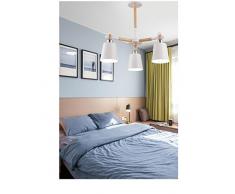 Cemento soggiorno camera da letto ristorante lampadario in Legno Bianco Nero (Luci LED, luce calda, luce bianca, Lampadario, illuminazione interna, illuminazione esterna, lampade da parete)