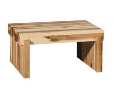 Modular Caracas car024.41 - Comodino in legno massiccio di acacia, con cera naturale