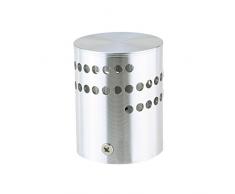 Isremi (TM) argento Illuminazione da 4 colori a parete lampade da parete 1 W AC85 – 265 V LED luce da parete a spirale per sala da pranzo corridoio KTV Decor