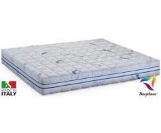 Materasso Singolo 85 x 190 cm 850 Molle Insacchettate Anatomico a 7 Zone con Portanza Differenziata Anallergico Anti Acaro Traspirante con Fascia 3D Una Piazza - Neutral by Neoplano