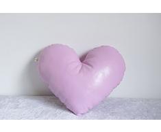 Cuscini del divano cuscino comodino Caramelle di colore amore in pelle a forma di cuore cuscino cuscino cuscino auto divano cuscino mano cuscino della famiglia cuscino lombare Ufficio ( Colore : A )