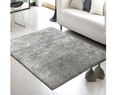 ANDEa Soggiorno Tavolino Moquette Camera completa negozio Comodino Coperta circolare morbida pelle-friendly Originalità ( Colore : Grigio , dimensioni : 120*180CM )