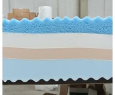 Materasso Matrimoniale 4 Strati Arcobaleno Plus Fresh 160 x 200 cm - Aloe Vera Cus. Saponetta Incl.