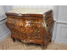 Cassettiera barocco Gabinetto Louis XV stile antico mkkm0097bg