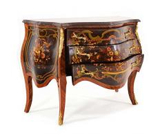Comò – | Antico stile barocco | rokkoko | Louis XV/XVI | classico | Realizzata a mano | in legno massiccio