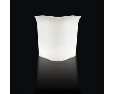 Slide Jumbo Corner Bancone Bar Luminoso, Bianco