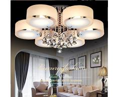 FAYM - lampada da parete Moderno cristallo LED luci a soffitto Ligting infissi lampadari per soggiorno sala da pranzo Camera da letto , 3 spie