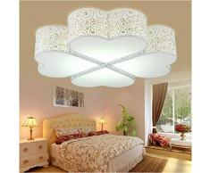 XMZ Soffitto moderni lampadari di luce Luce per soggiorno, sala da pranzo,Corridoio48*48cm- Luce bianca lampada a soffitto luci