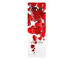 Appendiabiti - Heart balloons 139x46x2cm, appendiabiti a muro, appendiabiti da muro, appendiabiti da parete, appendiabiti design