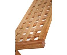 TS-Ideen - Scaffale in noce massello, larghezza 63 cm, adatto a bagno, sauna, corridoio, cucina, stanze