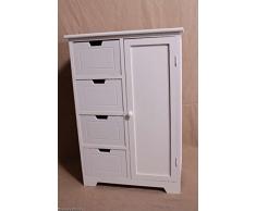 Corridoio armadio da bagno armadio comò 4 cassetti/armadio cassetto