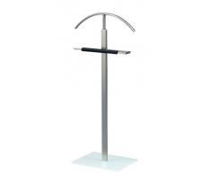 HomeTrends4You 828288 Stand appendiabiti, 52 x 112 x 30 cm, metallo acciaio inox