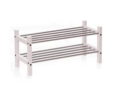 Rack di scarpe per mobili da corridoio Scarpiera / legno scarpiera / scarpa cremagliera di immagazzinaggio / supporto minimalista moderno / mensola / Multi-funzionale scarpe rack / dell'organizzatore di immagazzinaggio (2 colori)