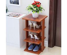 Rack di scarpe per mobili da corridoio Scarpiera / scarpa in legno rack / multi-strato scarpiera / scarpa cremagliera di immagazzinaggio / supporto minimalista moderno / mensola / Multi-funzionale scarpe Rack (5 colori) Armadio