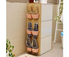 3pcs scarpiera metallo Mensola Montato Porta scarpe gancio appeso Organizzatore Scaffalature di stoccaggio