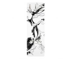 Appendiabiti - Ranke in ink 139x46x2cm, appendiabiti a muro, appendiabiti da muro, appendiabiti da parete, appendiabiti design