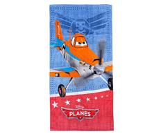 Disney Planes telo da spiaggia/Asciugamano da bagno, 70 x 140 cm, prodotto con licenza originale
