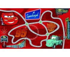 Tappeto Disney Cars strass bambini 170 x 100