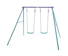 Plum Products® Sedna - Set altalena in metallo da giardino