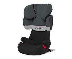 Cybex Silver Solution X-Fix 514116011 Seggiolino Auto per Bambini, Gruppo 2 / 3, Gray Rabbit / Dark Grey
