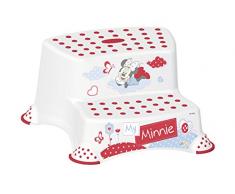 OKT Disney Minnie Sgabello Baby 2 Gradini, Bianco