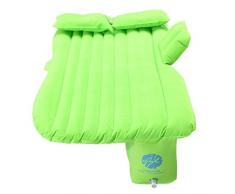 KING DO WAY Letto Gonfiabile Auto Materasso ad Aria Macchina Materassino Airbed Verde 22cmX22cmX10cm