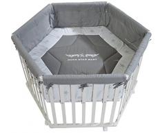 Roba 0232W Rs2 Disegno Rockstar Baby 2 Box Esagonale per Bambini, Bianco