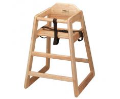 Drinkstuff - Seggiolone in vero legno, per bambini, ideale per uso domestico o commerciale