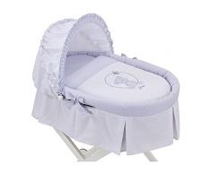 BOLIN BOLON, Culla con cappotta, 80 cm, Grigio (Gris)