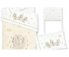 Copripiumino Trudi Gabel Lettino Girotondo Beige - Copripiumino per lettino