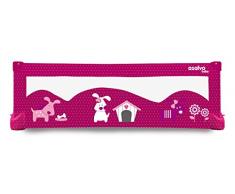 Asalvo 13255 Little Dogs Sponda del Letto, Rosa, 150 X 43.4 cm