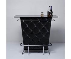 Design Minibar tavernetta bancone bancone bar di design Delights Bartisch casa bancone mini bar Nero