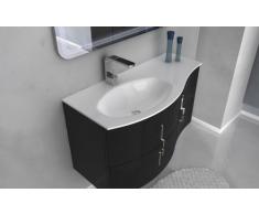 Mobile Arredo Bagno Sting 104 cm sospeso disp. in 4 colori moderno componibile Mobili