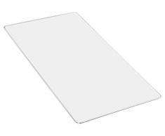 Tagliere Alveus vetro 210 x 410 mm installazione lavandino maxxgoods Bianco/Nero