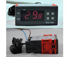 220V 10A Digitale Mini Digitale STC-1000 Sensore di temperatura del termostato relé di controllo del termostato TE054