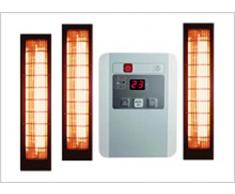 Sauna Alicia con SET lampade infrarossi